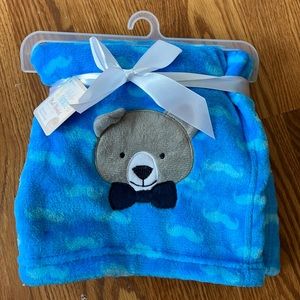 NWT Plush Baby Bear Blanket